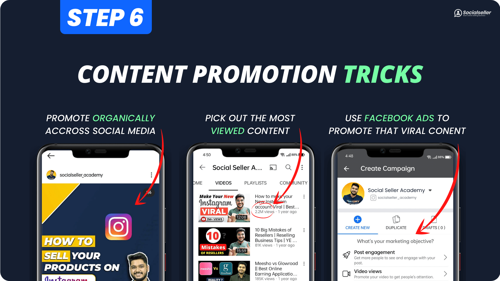 socialmedia Content Promotion Tricks